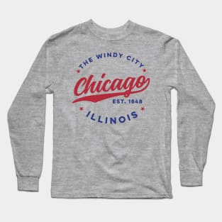 The Windy City Chicago Long Sleeve T-Shirt